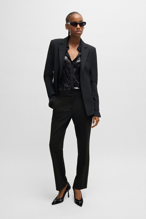 ΠΑΝΤΕΛΟΝΙ HUGO - 001 ΜΑΥΡΟ